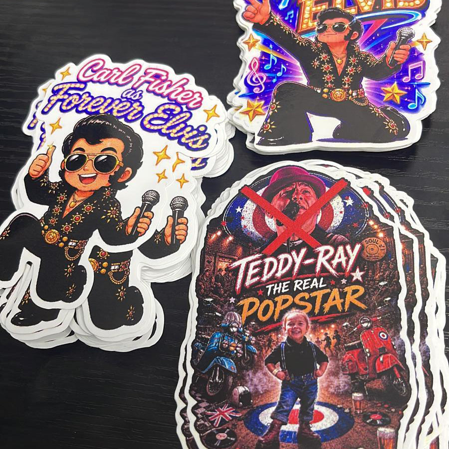 Die Cut Vinyl Stickers